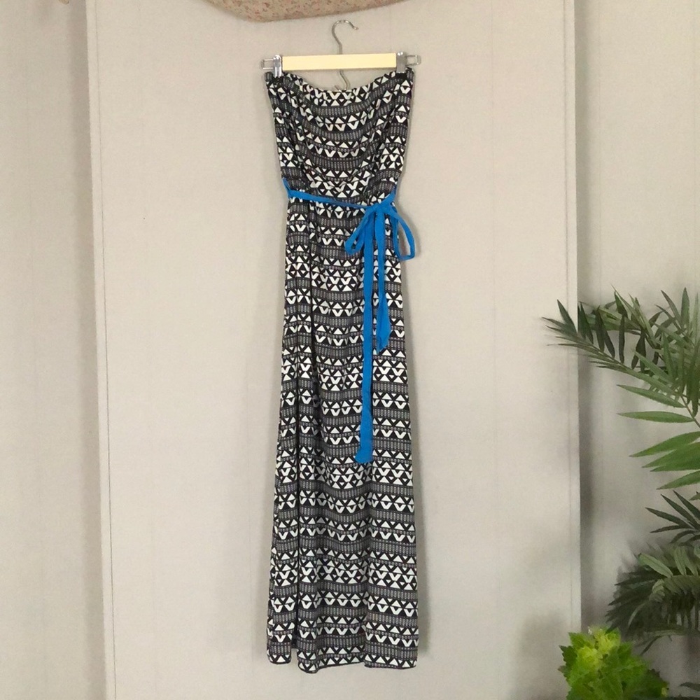 Strapless Maxi Dress